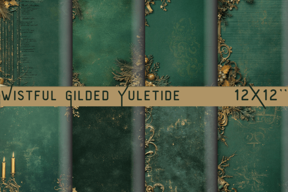 Download Wistful Gilded Yuletide Memory Journal - Gilded Collection