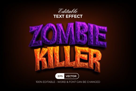 Download Zombie Text Effect Texture Style - Texture style Collection