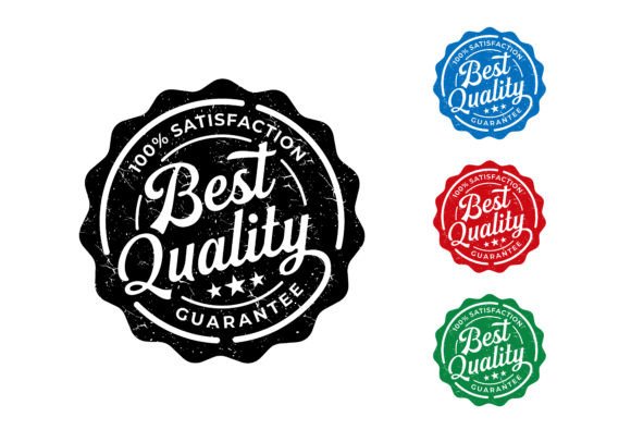 Download Best Quality Product Label Badge Design - Quality Collection
