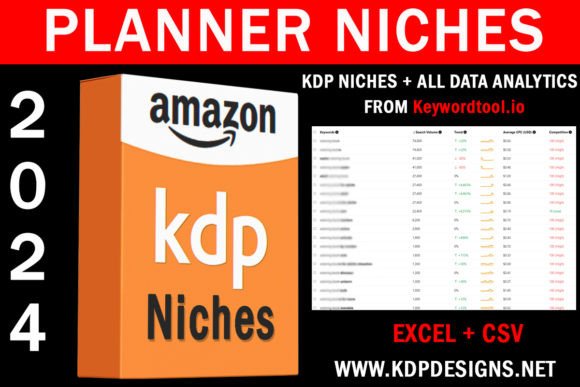Download Amazon KDP Planner Niches 2024 - Amazon kdp Collection